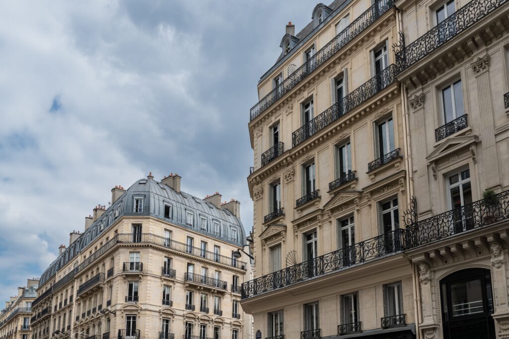 Paris, beautiful building avenue de l Opera